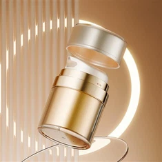 কাচের বায়ুবিহীন পাম্প বোতল